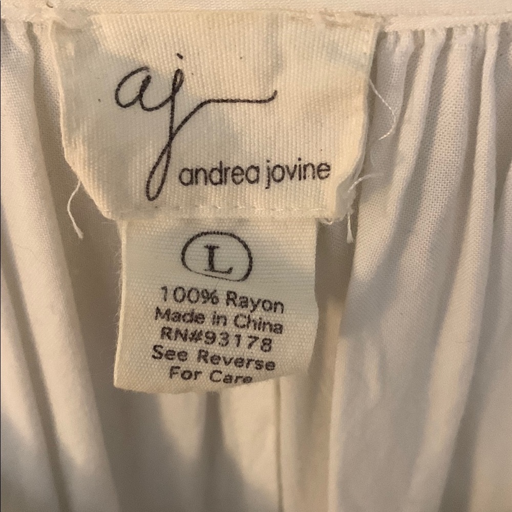 White Peasant Top - Picture 2 of 3